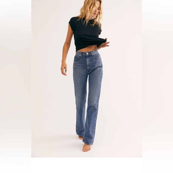 AGOLDE Vintage Flare Jean High-rise flared jeans from AGOLDE featured in classic - Picture 1 of 10